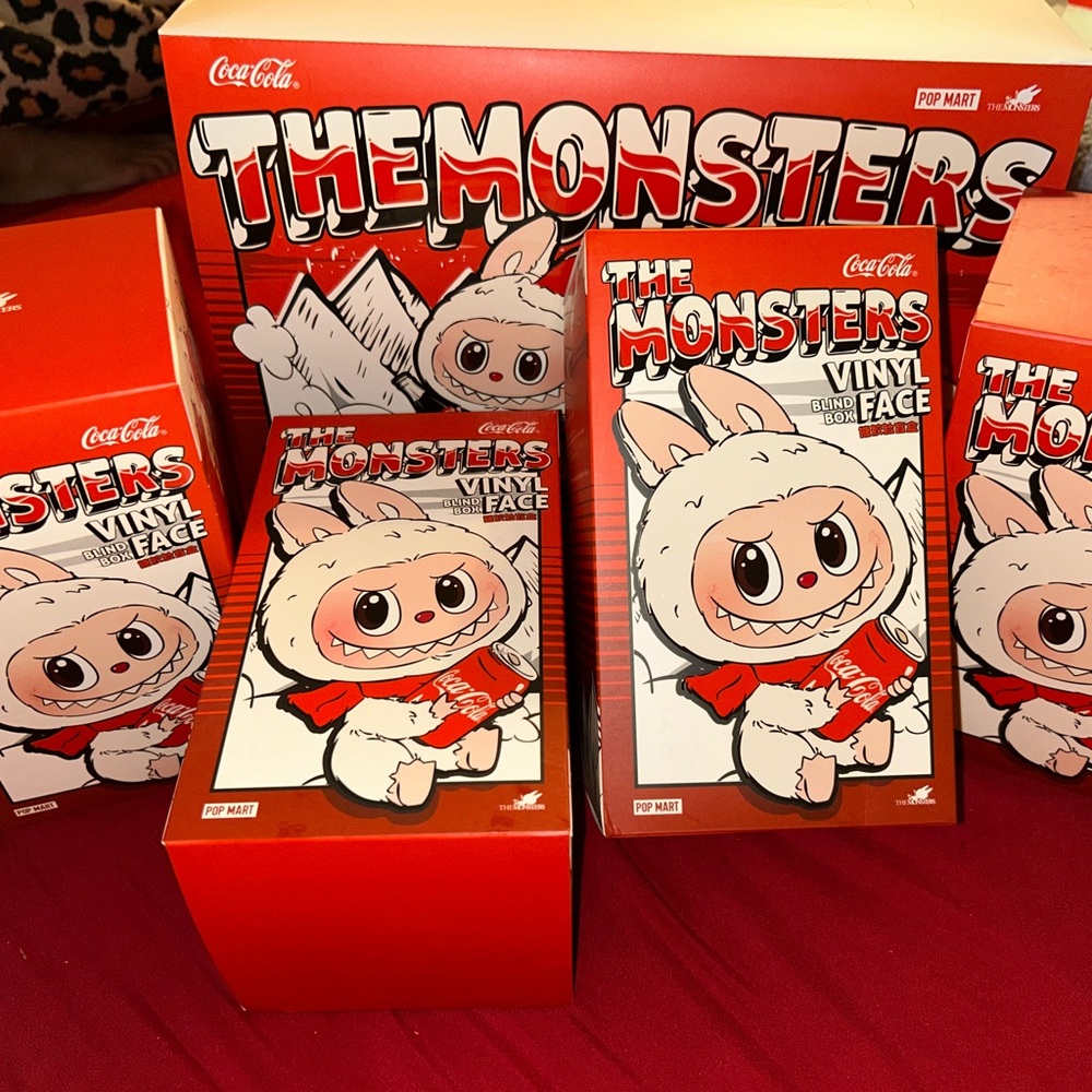 The Monster Coca Cola Series Vinyl Blind Box